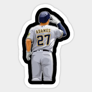 Willy Adames #27 Hits Homerun Sticker